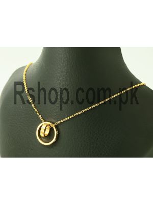 Cartier Double Rings LOVE Necklace Price in Pakistan