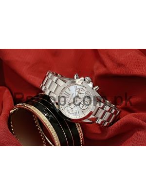 Michael Kors Bradshaw Chronograph Silver Watch Price in Pakistan