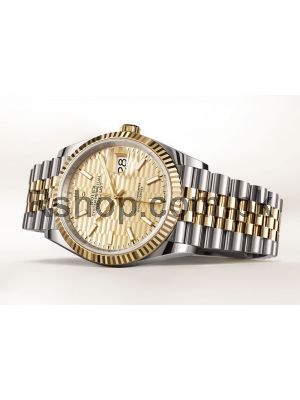 Rolex Datejust 41 Gold Fluted Motif Dial 2021 Watch  (2021) Price in Pakistan