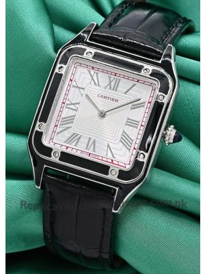 Cartier Santos Dumont Black Watch
