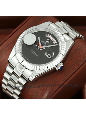 Rolex Day-Date Black Onyx Dial Watch 2022,