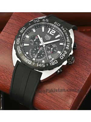 Tag Heuer Formula 1 Men's Black Rubber Straps Watch