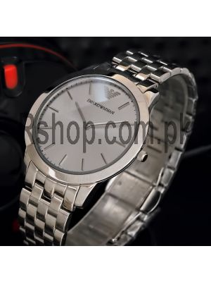 Emporio Armani Silver Bracelet Silver Dial Men's Watch  Price in Pakistan