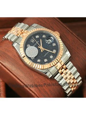 Rolex Datejust Blue Dial Swiss Watch