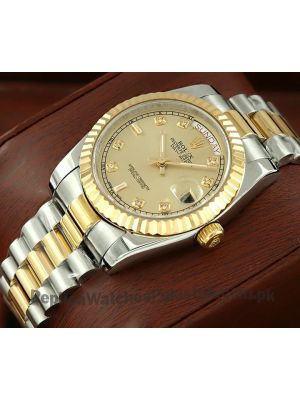Rolex Day-Date Two-Tone Watch