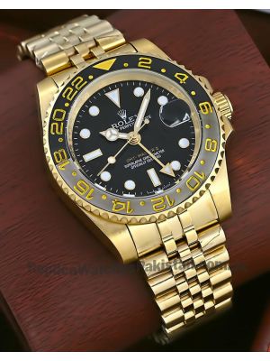 Rolex GMT-Master II Gold Tone Watch