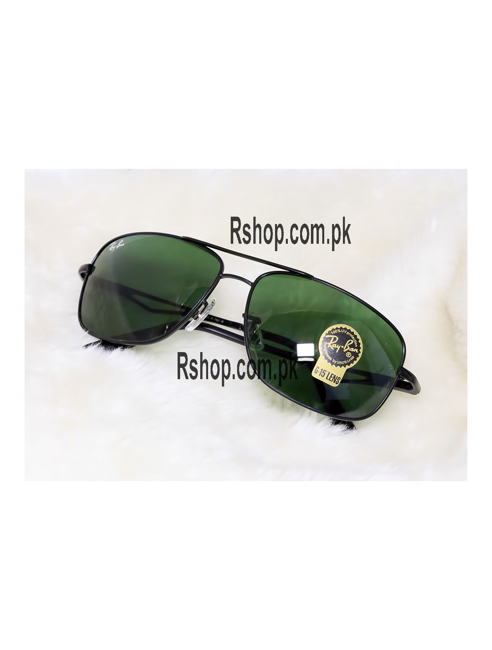 Ray-Ban Rectangular G-15 Lens Sunglasses
