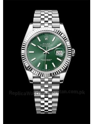 Rolex Datejust 41 Green Dial Watch Price in Pakistan