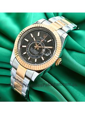 Rolex Sky-Dweller Two Tone Watch