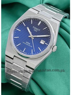 Tissot PRX Powermatic 80 Blue Dial Steel Men's Watch